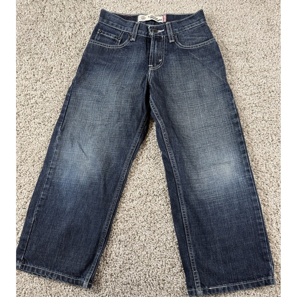 Levis 569 Boys Loose Straigh Fit Jeans Medium‎ Wash 8 Reg 24x22
